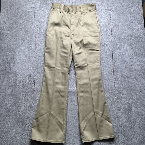 Levi's Other - Vintage Levi's White Tab Youth Khaki Pants Size 12 Made in USA 70s 80s Straight